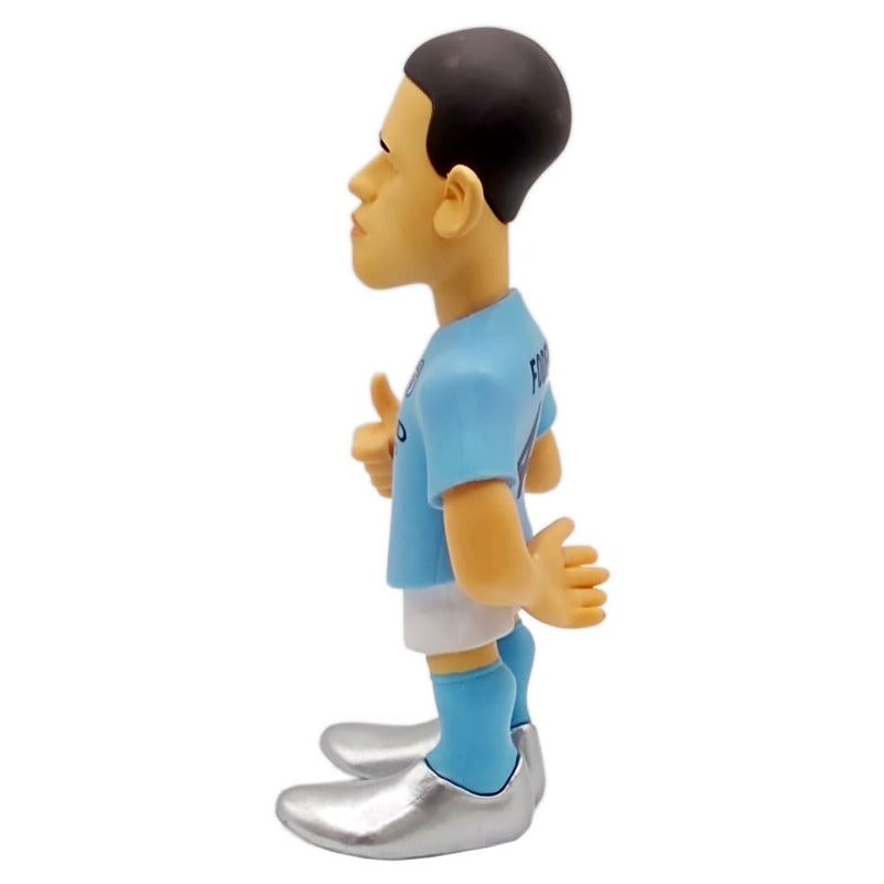 MINIX Bandai Manchester City Phil Foden Model | Collectable Phil Foden Figure | Bandai Football Toys Range | Collect Your Favourite Football Figures And Teams