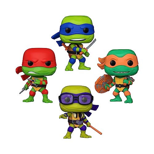 Funko Pop! Movies: Teenage Mutant Ninja Turtles - (Teenage Mutant Ninja Turtles (TMNT) ) Pop! - Amazon Exclusive - Collectable Vinyl Figure - Gift Idea - Official Merchandise - Toys for Kids & Adults