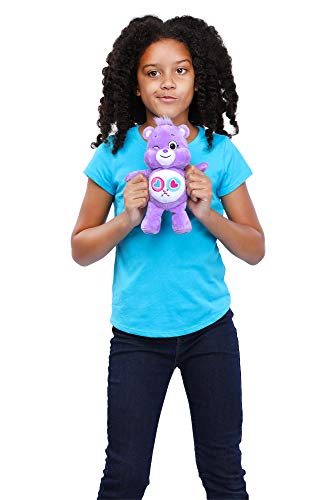 Care Bears | Share Bear 22cm Bean Plush | Collectable Cute Plush Toy, Cuddly Toys for Children, Soft Toys for Girls and Boys, Cute Teddies Suitable for Girls and Boys Ages 4+ | Basic Fun 22042