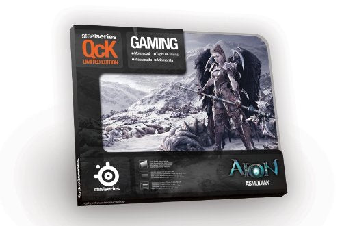 SteelSeries QcK Aion Asmodian Mouse Mat – Multicoloured (Multicolour, 317 G; 332,7 x 15.2 x 271,7)