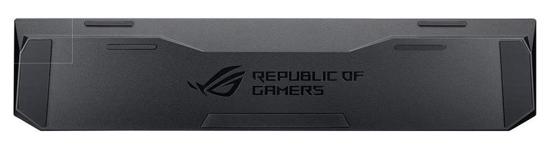 ASUS ROG Gaming Wrist Rest - Smooth Leatherette Surface with Foam Cushion Core For High-Level Comfort | Splash-Resistant | Durable Anti-Fray Edges | Non-Slip Feet | Compatible with Tenkeyless Keyboard