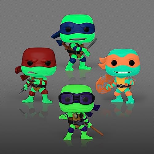 Funko Pop! Movies: Teenage Mutant Ninja Turtles - (Teenage Mutant Ninja Turtles (TMNT) ) Pop! - Amazon Exclusive - Collectable Vinyl Figure - Gift Idea - Official Merchandise - Toys for Kids & Adults