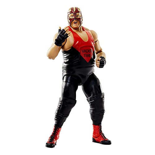 WWE Elite Action Figure Royal Rumble Vader with Accessory and Dok Hendrix Build-A-Figure Parts, HKP16