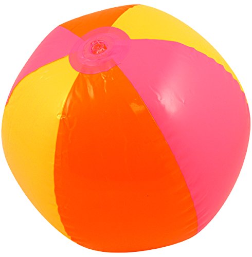 HENBRANDT Inflatable Beach Ball 40cm Kids Summer Fun Small Beachball Football Game Garden Paddling Pool Inflatable Toys for Children and Toddlers