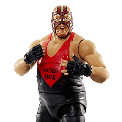 WWE Elite Action Figure Royal Rumble Vader with Accessory and Dok Hendrix Build-A-Figure Parts, HKP16