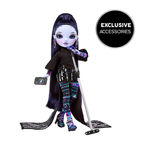 Rainbow High Shadow High - REINA GLITCH CROWNE - Purple Fashion Doll With Fashionable Outfit And 10+ Colourful Play Accessories - Great Kids And Collectors Ages 4+