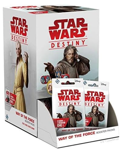 Fantasy Flight Games FFGSWD12 Star Wars Destiny: Way of The Force Booster Display, Mixed Colours
