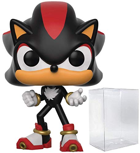 POP Sonic The Hedgehog - Shadow Funko Vinyl Figure (Bundled with Compatible Box Protector Case), Multicolor, 3.75 inches