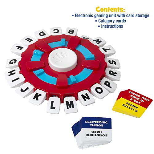 IDEAL | Think Words: The quick thinking, letter pressing game! | Family Games | For 2-8 Players | Ages 8+