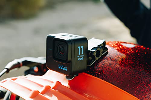 GoPro HERO11 Black Mini - Compact Waterproof Action Camera With 5.3K60 Ultra HD Video, 24.7MP Frame Grabs, 1/1.9" Image Sensor, Live Streaming, Stabilization