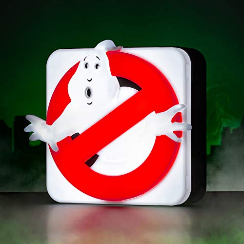 Numskull Ghostbusters 3D Lamp Wall Light,Plastic - Ambient Lighting Gaming Accessory for Bedroom, Home, Study, Office, Work - Official Ghostbusters Merchandise