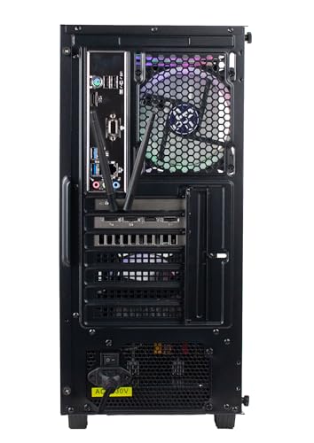 XUM Legend Gaming PC: AMD Ryzen 5 5500, GTX 1650 4GB, 16GB DDR4 RAM, 512GB NVME SSD, 1TB HDD, 500W PSU, aRGB, WiFi, Windows 11