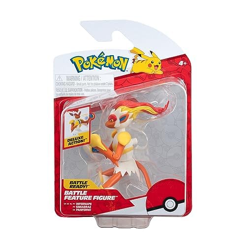 Pokémon 4.-Inch Battle Figure-Infernape