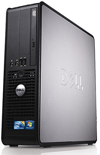 WiFi enabled Complete set of Dell OptiPlex Dual Core 4GB RAM, 160 GB Hard Drive, Windows 10 Desktop PC Computer (Renewed)