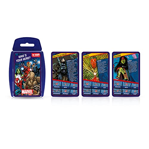 Marvel Universe Top Trumps Card Game, for 3 years +