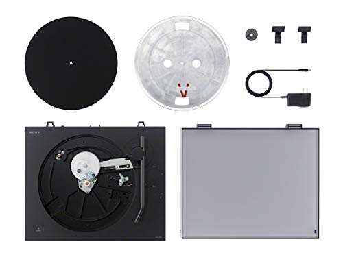 Sony PS-LX310BT Bluetooth Turntable with built-in Phono Pre-Amp, 2 speeds and 3 gain modes, Black & SRS-XB23 - Super-Portable, Powerful and Durable, Waterproof, Wireless Bluetooth Speaker – Black