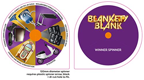 Big Sky Games | Blankety Blank |TV Show Board Game | Ages 8+ | 3-6 Players