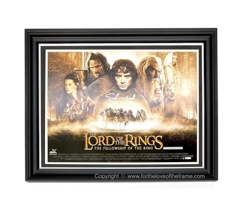 Elijah Wood Signed Lord Of The Rings Photo In Luxury Handmade Wooden Frame & AFTAL Member Certificate Of Authenticity Movie Film TV Autograph Memorabilia Poster