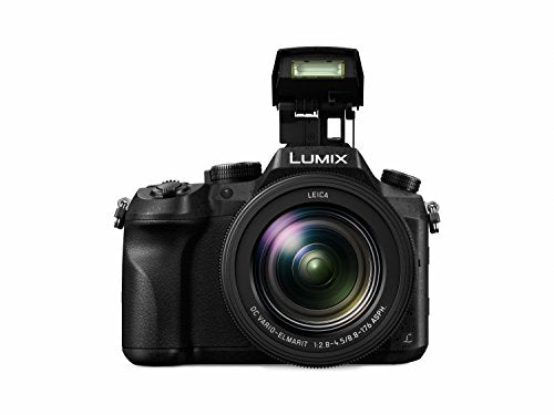 Panasonic Lumix FZ2000 | Bridge Expert Camera (1'' 20MP Sensor, Leica Zoom 20x F2.8-4.5, OLED Viewfinder, Adjustable Touch Screen, 4K Unlimited Video, Stabilisation) Black – French Version