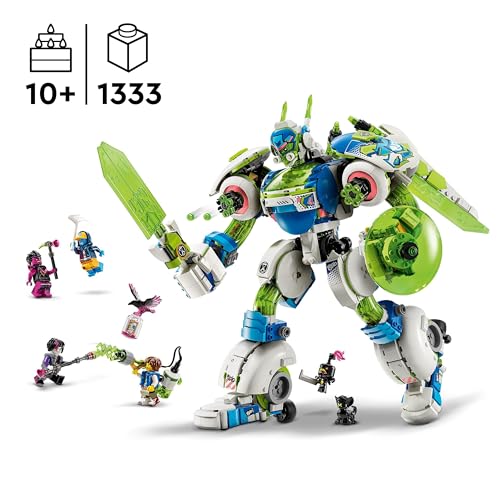 LEGO DREAMZzz Mateo and Z-Blob the Knight Battle Mech Set, Space Shuttle Toy Rebuilds into 3 Different Robot Action Figures for Boys & Girls, Fantasy Birthday Gift for Kids aged 10 Plus 71485