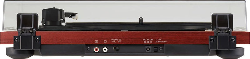 Teac TN-180BT-A3 Turntable with Bluetooth output (belt drive, 33/45/78 rpm, integrated phono preamp, high-density MDF cabinet) Cherry/Red