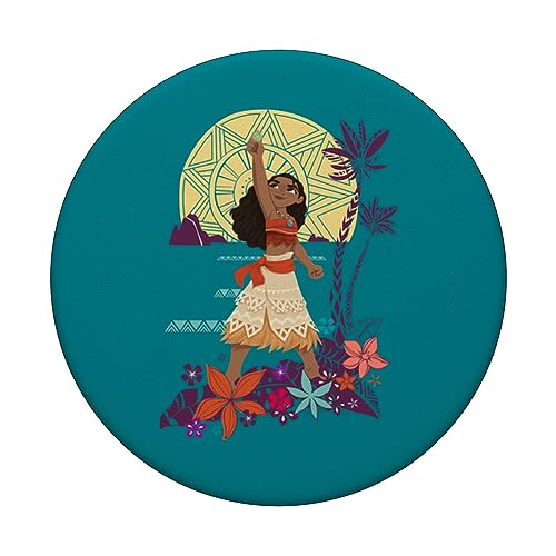 Disney Princess Moana Heart of Te Fiti Teal PopSockets Swappable PopGrip