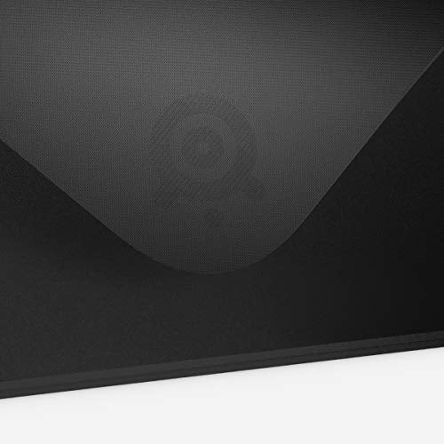 SteelSeries QcK Heavy Cloth Gaming Mouse Pad - Extra Thick Non-Slip Base - Micro-Woven Surface - Optimized For Gaming Sensors - Size M (320 x 270 x 6mm) - Black