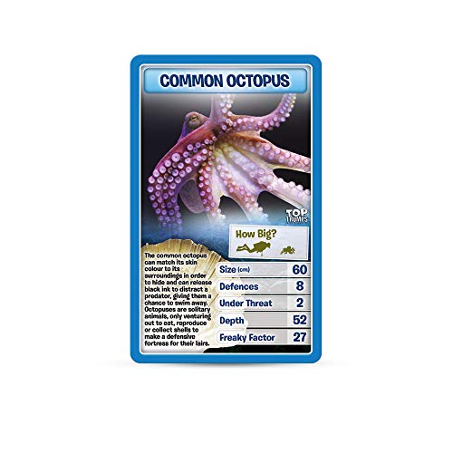 Creatures of the Deep Top Trumps Card Game