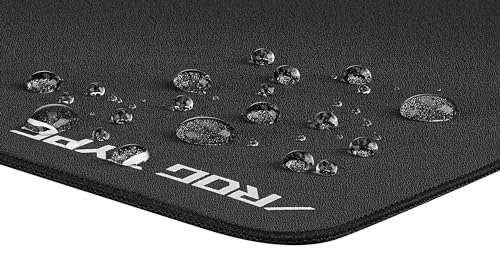 ASUS ROG Hone Ace XXL Gaming Mouse Pad, High-Density Memory Foam Base, Hybrid Cloth Material, 400 x 900 x 3 mm, Esports & FPS Gaming, Black