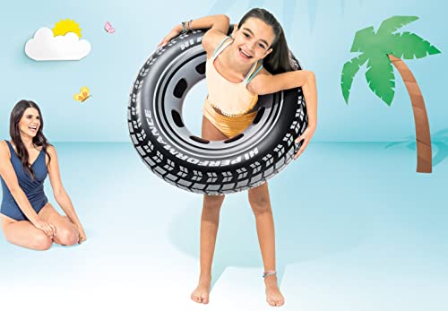 Intex - Swimming tube Giant car tyre 91cm