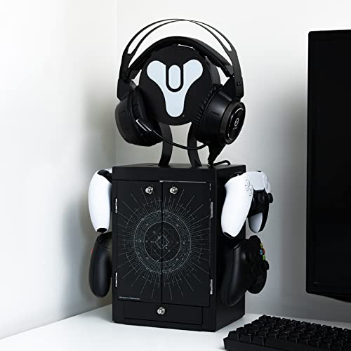 Numskull Official Destiny Gaming Locker, Controller Holder, Headset Stand for PS5, Xbox Series X S, Nintendo Switch - Official Destiny Merchandise
