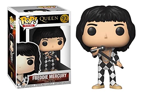 Funko POP! Vinyl: Rocks: Queen: Freddie Mercury - Collectable Vinyl Figure - Gift Idea - Official Merchandise - Toys for Kids & Adults - Music Fans - Model Figure for Collectors and Display