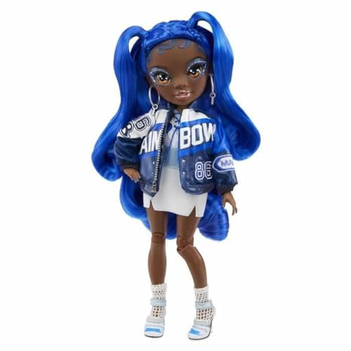 Rainbow High 578321 Coco Vanderbalt, Fashion Doll Includes 2 Mix and Match Designer Outfits with Accessories, Cobalt Blue, For Kids 6-12 Years Old and Collectors