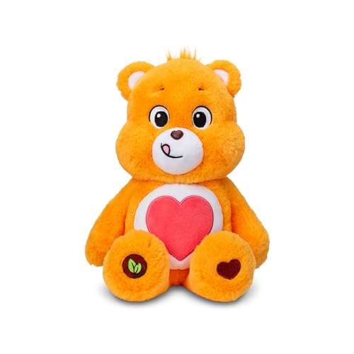 Care Bears | Tenderheart Bear 35cm Medium Plush | Collectable Cute Plush Toy, Cuddly Toys for Children, Soft Toys for Girls Boys, Cute Teddies Suitable for Girls and Boys Ages 4+ | Basic Fun 22088