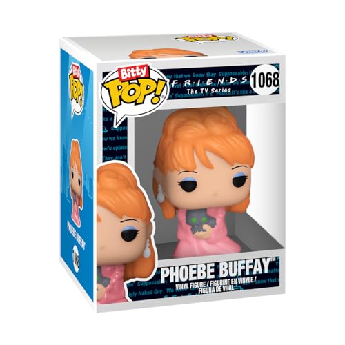 Funko Bitty POP! Friends and A Surprise Mystery Mini Figure - 0.9 Inch (2.2 Cm) Collectable - Stackable Display Shelf Included - Gift Idea - Party Bags Stocking - Cake Topper - Tiny Collectable