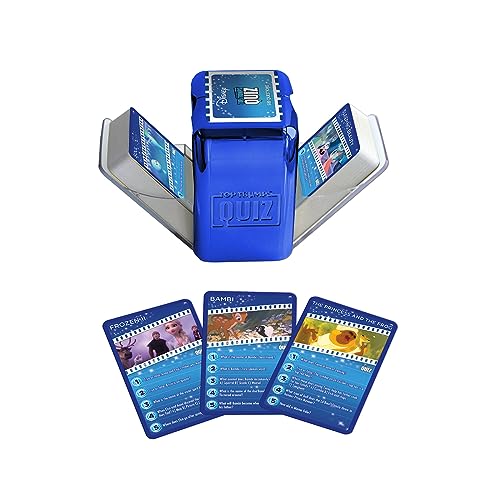 Top Trumps Disney Classic Quiz Game, 500 questions to test your knowledge and memory on Frozen, Bambi, Encanto and Ralph breaks the Internet, educational gift for ages 6 plus