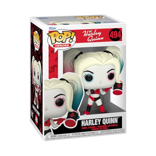 Funko Pop! Heroes: Harley Quinn AS Quinn Animated Series - Harley Quinn - Collectable Vinyl Figure - Gift Idea - Official Merchandise - Toys for Kids & Adults - TV Fans - Model Figure for Collectors