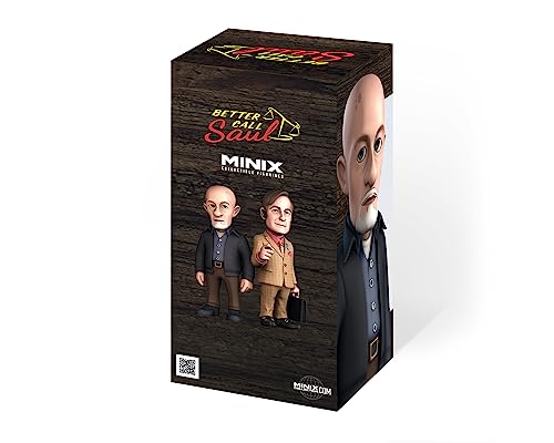 MINIX Bandai Mike Ehrmantraut Model | Collectable Mike Figure From The Better Call Saul TV Series | Bandai Better Call Saul Toys Range | Collect Your Favourite Better Call Saul Figures