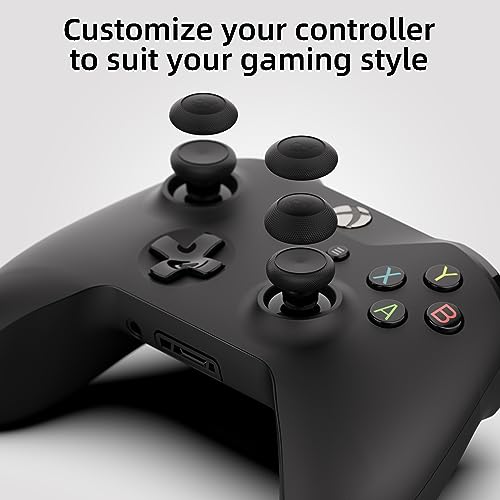 Skull & Co. Convex Thumb Grip Caps Joystick Cap Analog Stick Cover Thumbstick Grip Cover for XBOX (XSX/XB1) Controller - OD Green, 2 Pairs (4pcs)