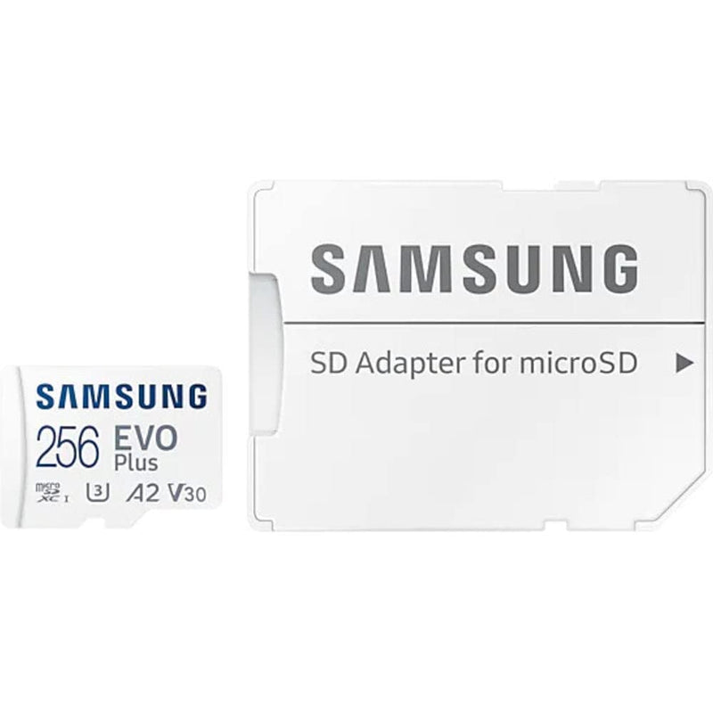 Samsung Evo plus 256GB microSD SDXC U3 class 10 A2 memory card 130MB/S Adapter 2021 MB-MC256KA APC