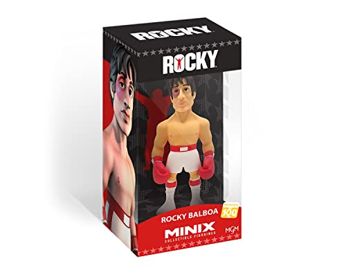 MINIX Bandai Rocky Balboa Model | Collectable Rocky Figure From The Rocky Films | Bandai Rocky Toys Range | Collect Your Favourite Rocky Figures From The Movies | Rocky Movie Merchandise