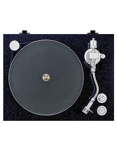 TEAC TN-5BB-M Belt Drive Turntable with balanced output, SAEC Tonearm, Acrylic Platter, Black