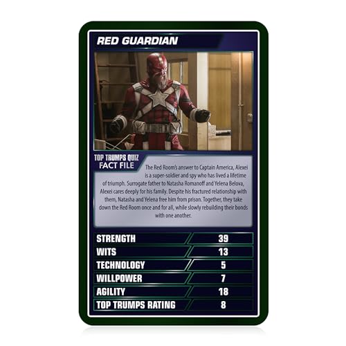 Top Trumps Marvel Cinematic Universe Volume 2 Special Card Game, Play with Spider-Man, Captain America and Scarlet Witch, Educational travel game, makes a great gift for ages 6 plus