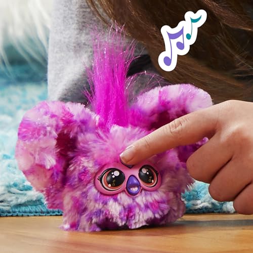 Furby Furblets Hip-Bop Mini Electronic Plush Toy, Pink, ()