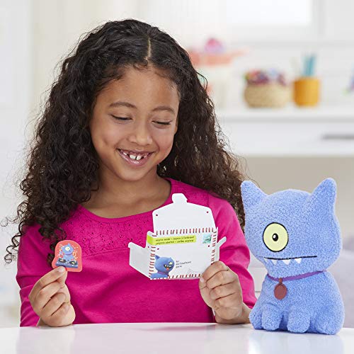 Hasbro Sincerely Uglydolls Party On Ugly Dog Stuffed Plush Toy, Inspired by The Uglydolls Movie, 8" Tall