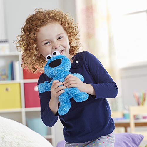 Sesame Street Little Laughs Tickle Me Cookie Monster, Talking, Laughing 10-Inch Plush Toy for Toddlers, Kids 12 Months and Up