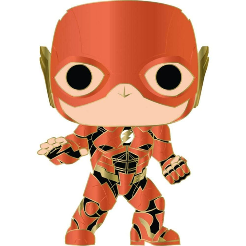 Loungefly Funko POP! Enamel Pin: the Flash - Justice League 2017 Enamel Pins - Cute Collectable Novelty Brooch - for Backpacks & Bags - Gift Idea - Official Merchandise - Movies Fans