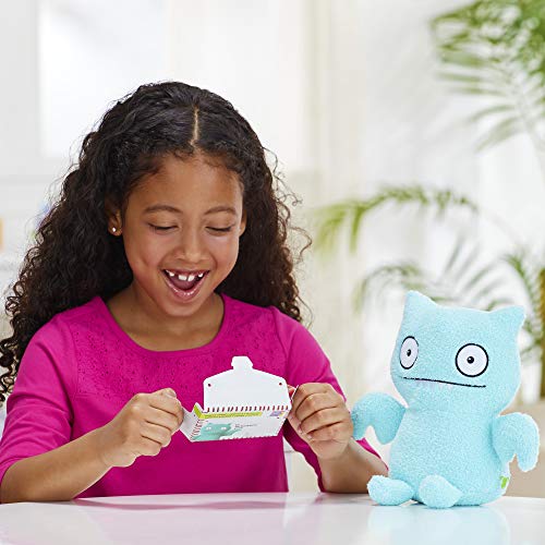 Hasbro Toys Sincerely Uglydolls Warmly Yours Ice-Bat Stuffed Plush Toy, Inspired by The Uglydolls Movie, 8" Tall