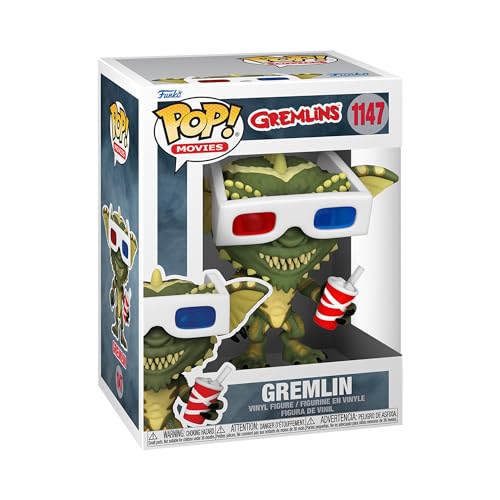 Funko Pop! Movies: Gremlins-Gremlin With 3D Glasses - Collectable Vinyl Figure - Gift Idea - Official Merchandise - Toys for Kids & Adults - Movies Fans - Model Figure for Collectors and Display