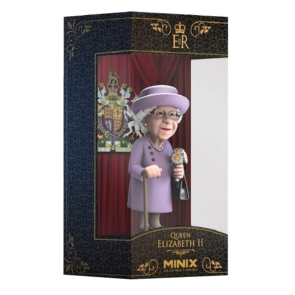 Bandai Minix Queen Elizabeth II Model | Collectable Queen Elizabeth II Memorial Figure | Bandai Minix Collectable Toys Range | Collect Famous Figures From The Royal Family | Royal Merchandise